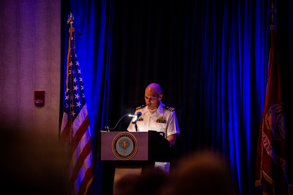 USS Harvey. C Barnum Jr. (DDG 124) Commissioning Reception
