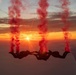 The U.S. Army Parachute Team jumps for Gulf Coast Salute Airshow