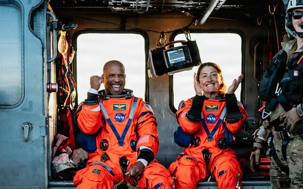 NASA Astronauts Arrive Back on Earth