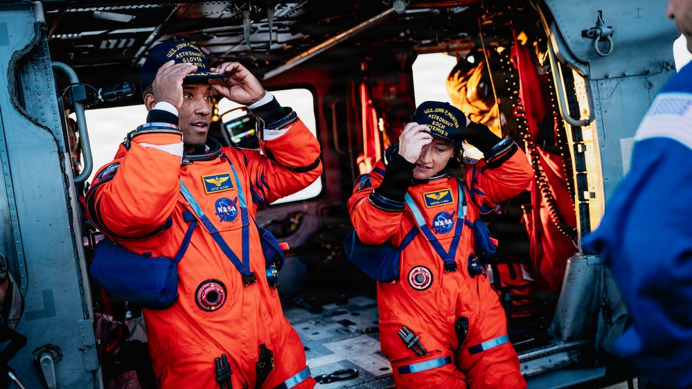 NASA Astronauts Arrive Back on Earth