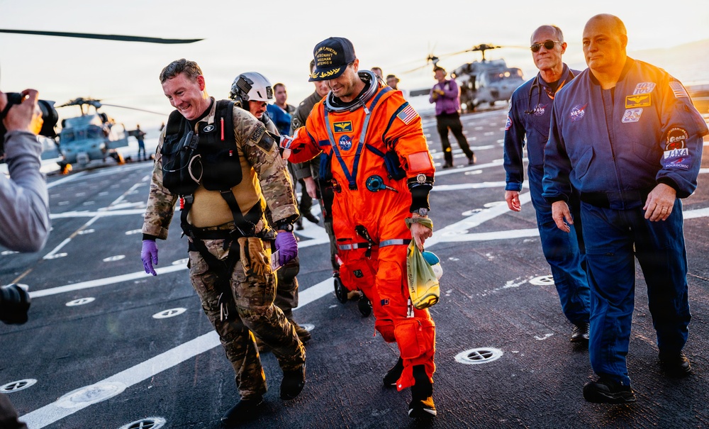 NASA Astronauts Arrive Back on Earth