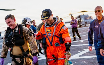 NASA Astronauts Arrive Back on Earth