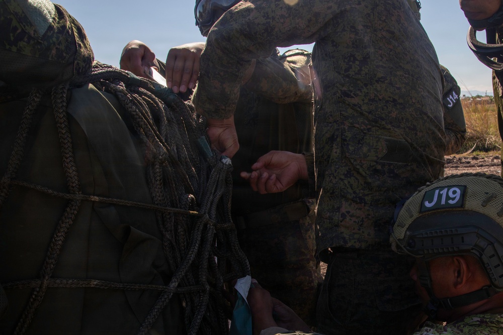 U.S. and Philippine Forces Enhance Aerial Resupply Skills