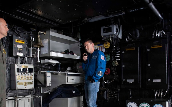 NASA Administrator, ESG3, Deputy Commander First Air Force visit USS John P. Murtha