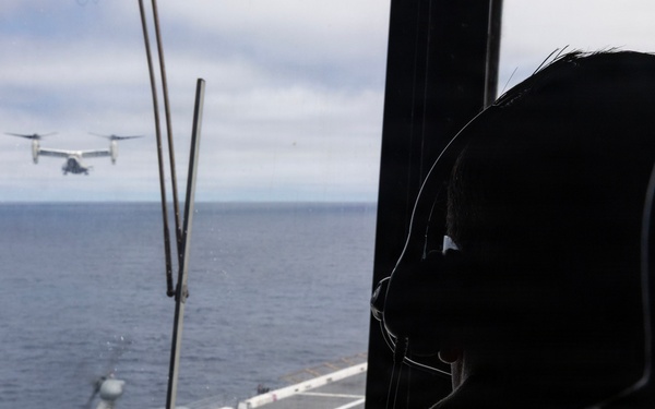 NASA Administrator, ESG3, Deputy Commander First Air Force visit USS John P. Murtha