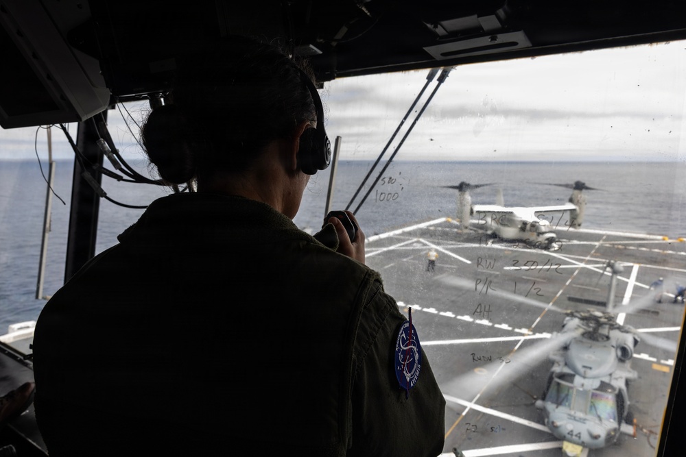 NASA Administrator, ESG3, Deputy Commander First Air Force visit USS John P. Murtha