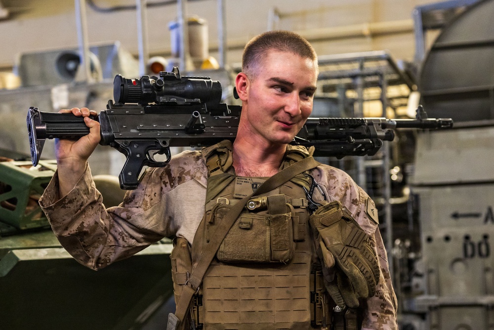 11th MEU Marines, Sailors Conduct Sparrow Hawk Rehearsal Aboard USS Boxer