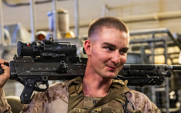 11th MEU Marines, Sailors Conduct Sparrow Hawk Rehearsal Aboard USS Boxer