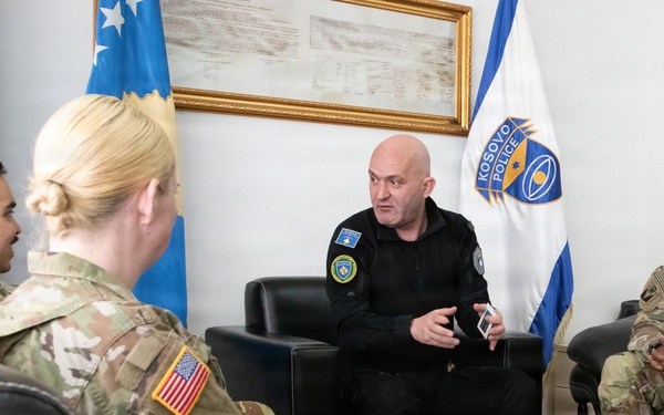 KFOR strengthens coordination with Kosovo Border Police during key leader engagement