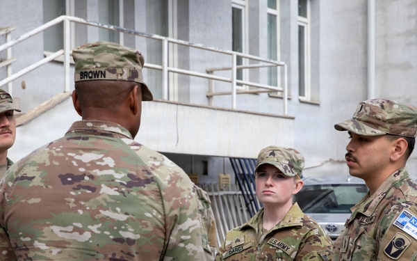 KFOR strengthens coordination with Kosovo Border Police during key leader engagement
