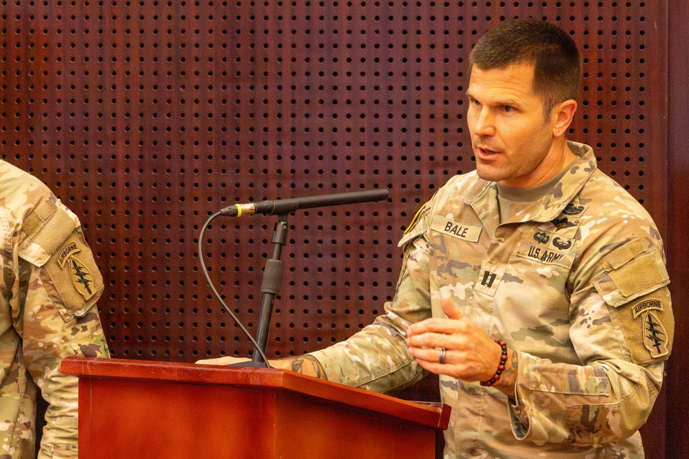 U.S. Army Civil Affairs team executes Joint Combined Exchange Training (JCET) with Equatorial Guinea