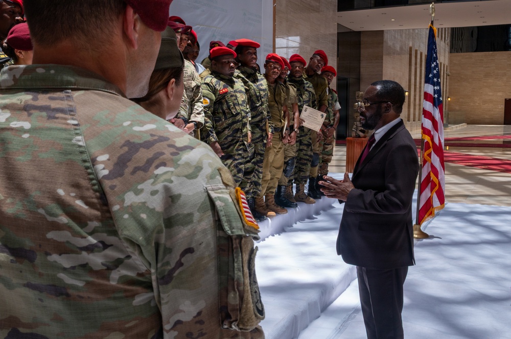 U.S. Army Civil Affairs team executes Joint Combined Exchange Training (JCET) with Equatorial Guinea