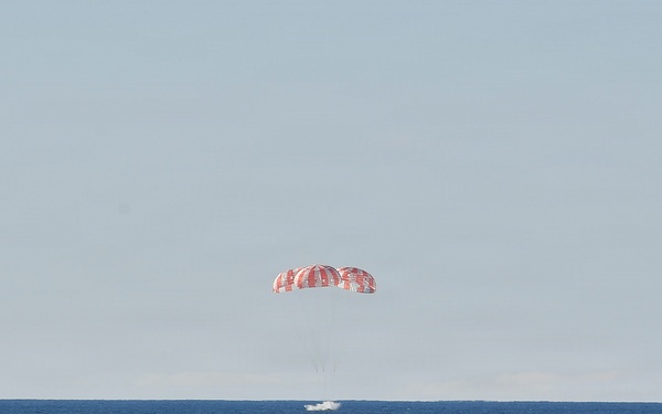 Defining moment in human spaceflight and joint maritime operations aboard USS John P Murtha