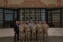 SETAF-AF Advanced Capabilities Directorate pose for a photo