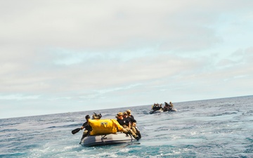 Navy Divers Prepare to Recover the Orion Space Craft