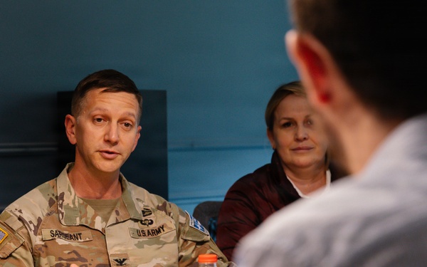KFOR RC-E commander conducts key leader engagement in Kamenicë/Kamenica