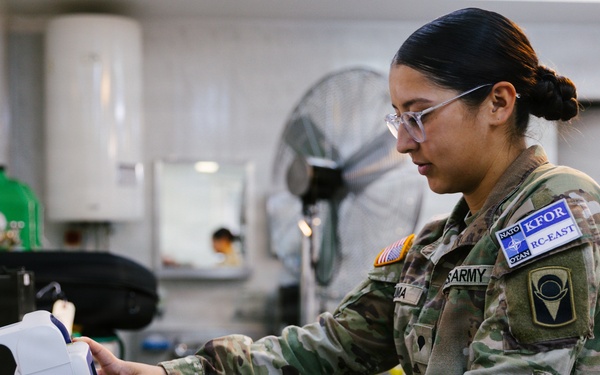 Florida Army National Guard Soldier Maintains Medical Readiness Through Equipment Repair in Kosovo