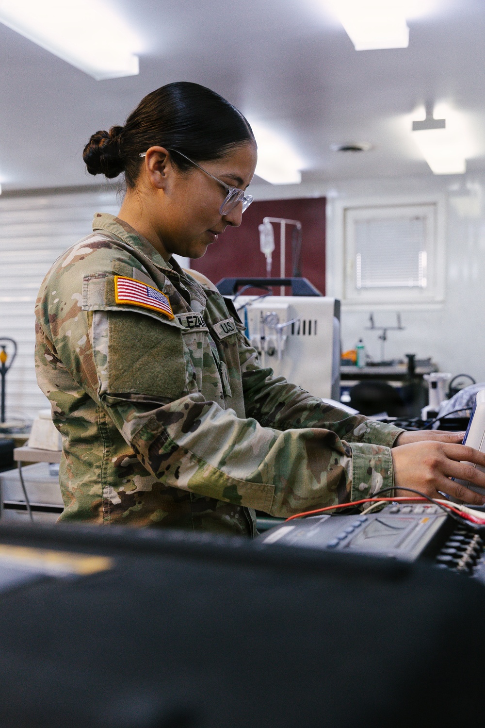 Florida Army National Guard Soldier Maintains Medical Readiness Through Equipment Repair in Kosovo