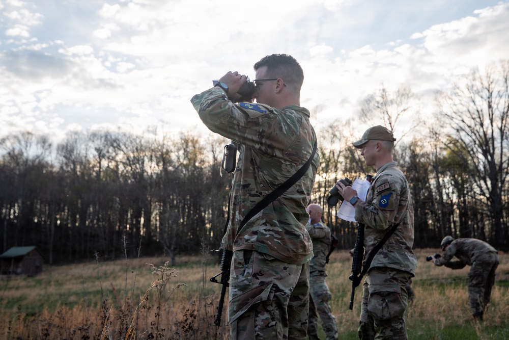 WVNG, DCNG Soldiers Compete in Best Warrior Competition at Camp Dawson, WV