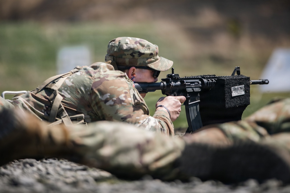 WVNG, DCNG Soldiers Compete in Best Warrior Competition at Camp Dawson, WV.