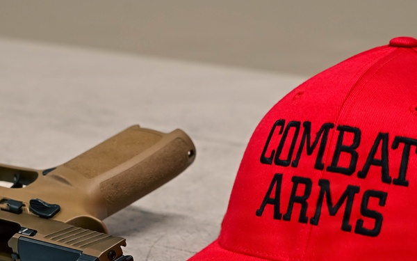 513th Air Control Group Airmen train with the M18 pistol