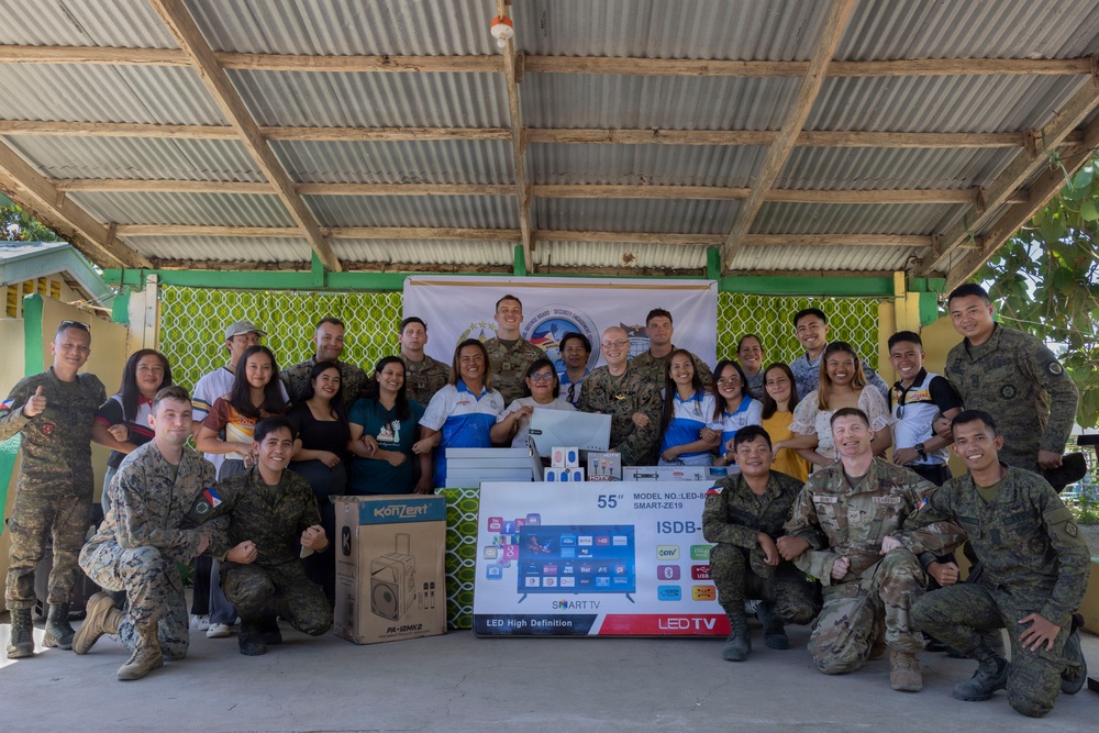 Exercise Balikatan 2026: Villa Reyes Elementary School hosts a Bundle of Joy ceremony