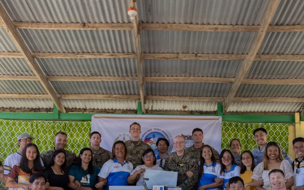 Exercise Balikatan 2026: Villa Reyes Elementary School hosts a Bundle of Joy ceremony