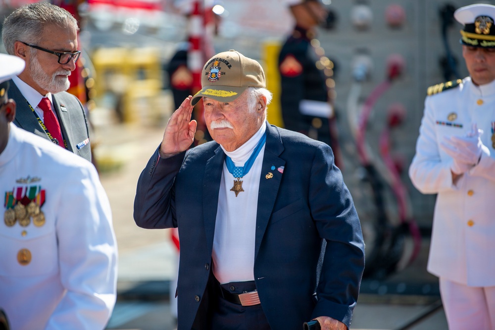 USS Harvey C. Barnum Jr. (DDG 124) Commissioning Ceremony