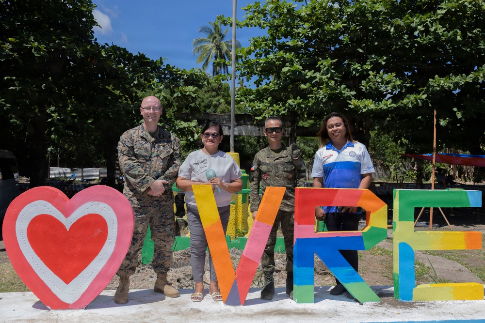 Exercise Balikatan 2026: Villa Reyes Elementary School hosts a Bundle of Joy ceremony