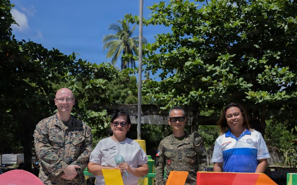 Exercise Balikatan 2026: Villa Reyes Elementary School hosts a Bundle of Joy ceremony