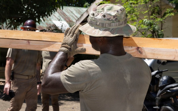 Exercise Balikatan 2026: Villa Reyes Elementary School hosts a Bundle of Joy ceremony