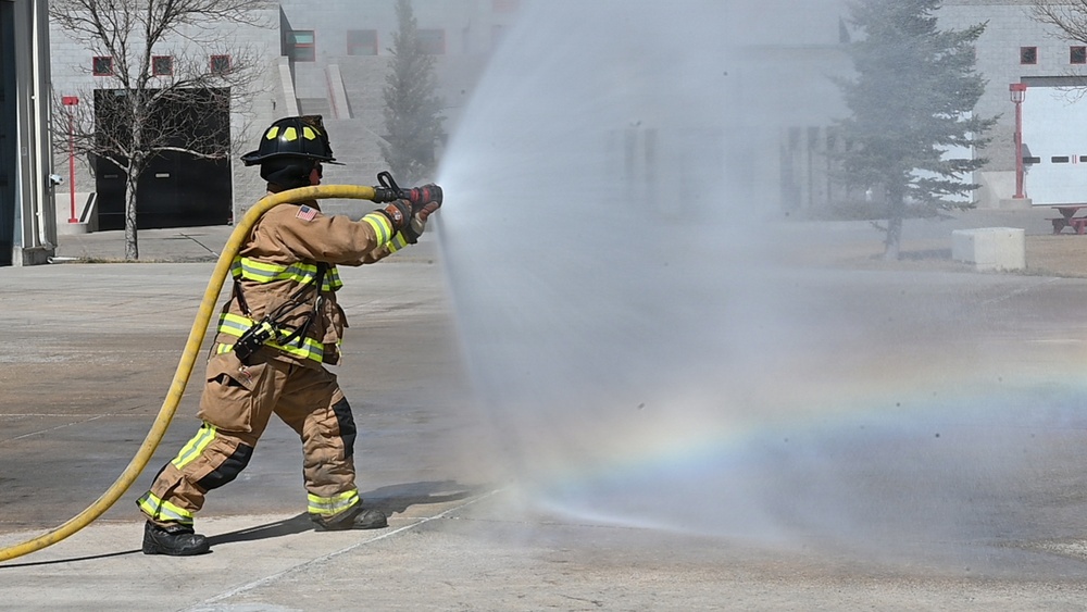Montana Air National Guard fire department conducts training