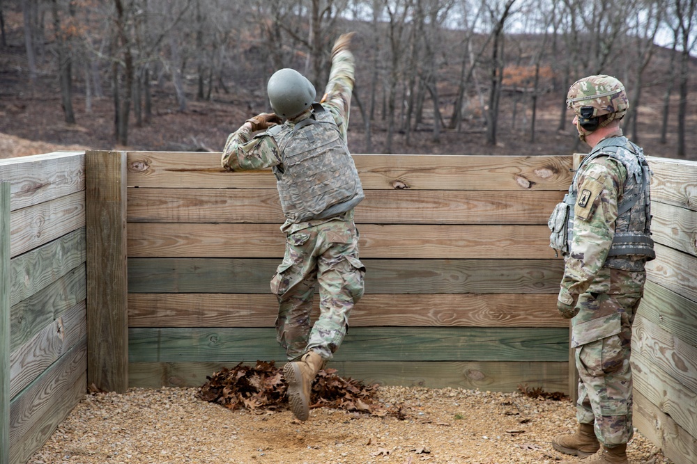 Wisconsin National Guard engineers throw live grenades