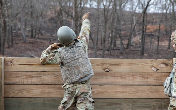 Wisconsin National Guard engineers throw live grenades