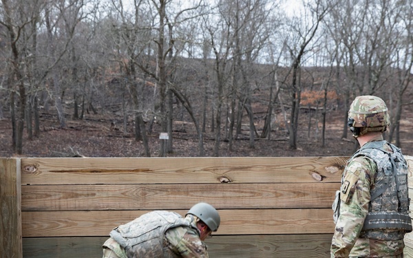 Wisconsin National Guard engineers throw live grenades