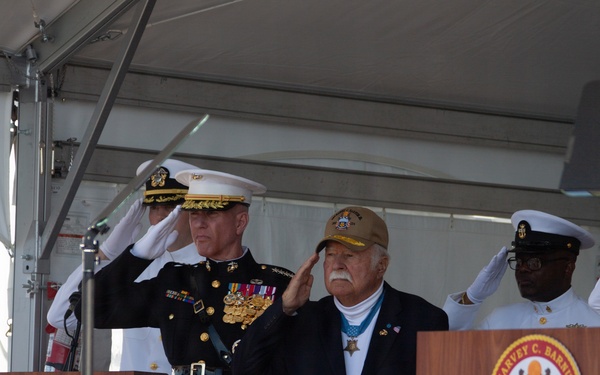 USS Harvey C. Barnum Jr. Commissioning (DDG 124) Ceremony