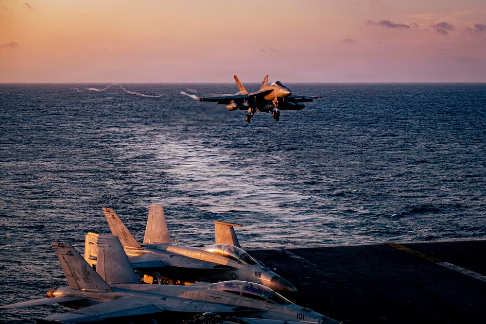 Nimitz Conducts Flight Operations