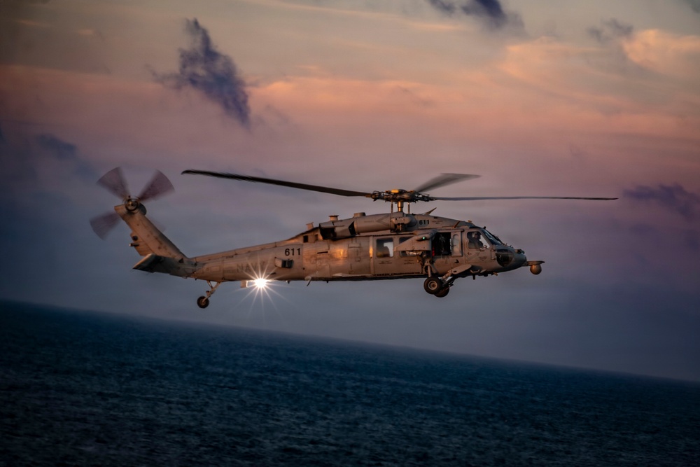 Nimitz Conducts Flight Operations