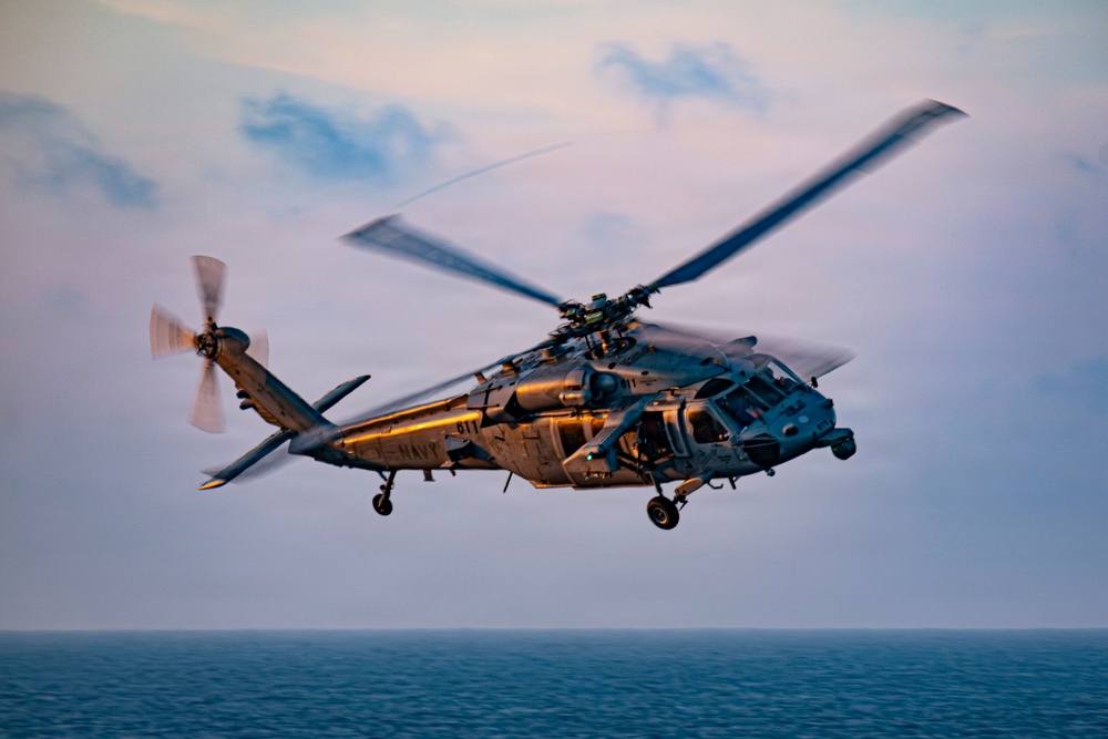 Nimitz Conducts Flight Operations