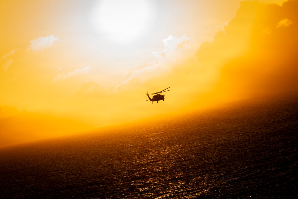 Nimitz Conducts Flight Operations