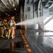Nimitz Conducts Damage Control Drill