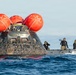 US Navy Divers Recover Nasa Astronauts