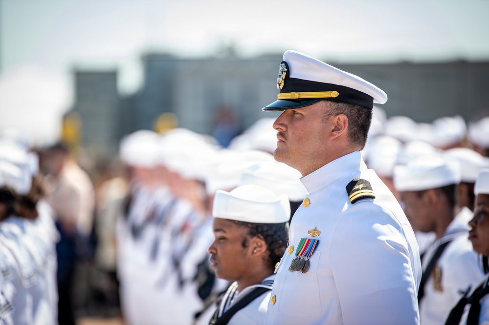 USS Harvey C. Barnum (DDG 124) Commissioning Ceremony