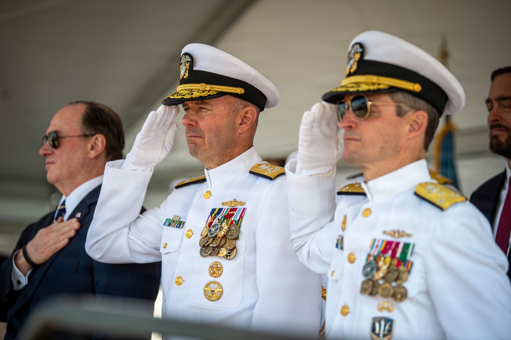 USS Harvey C. Barnum (DDG 124) Commissioning Ceremony