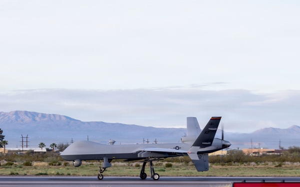 214th Attack Group MQ-9 Lands at Davis-Monthan in Historic Flight, Paving Way For Agile Combat Training