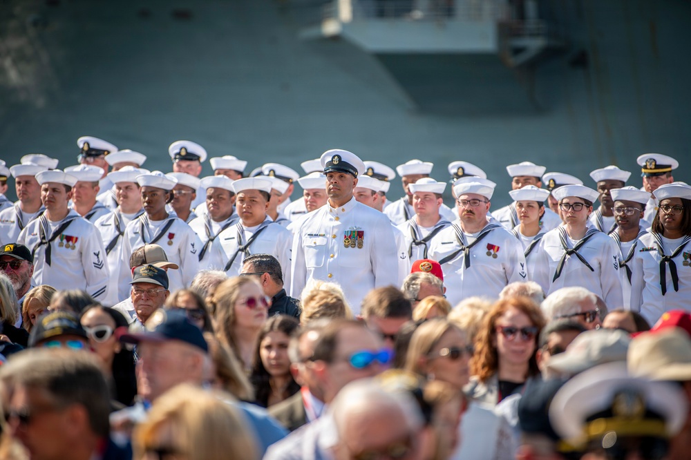 USS Harvey C. Barnum (DDG 124) Commissioning Ceremony