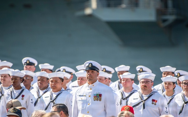 USS Harvey C. Barnum (DDG 124) Commissioning Ceremony