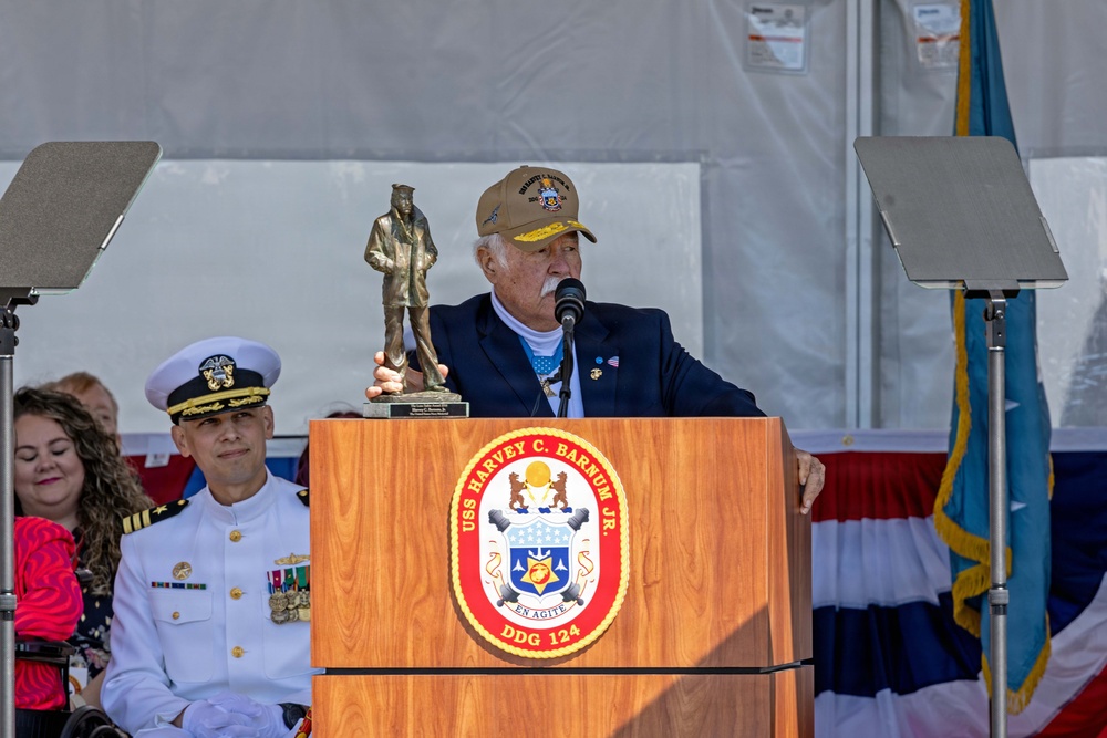 USS Harvey C. Barnum Jr. (DDG 124) Commissioning Ceremony