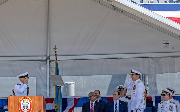 USS Harvey C. Barnum Jr. (DDG 124) Commissioning Ceremony