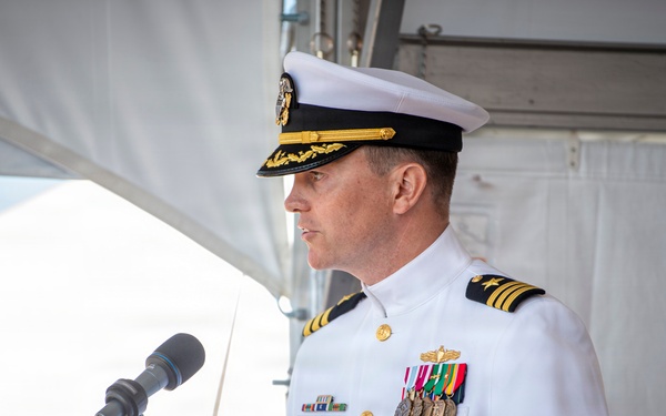 USS Harvey C. Barnum (DDG 124) Commissioning Ceremony